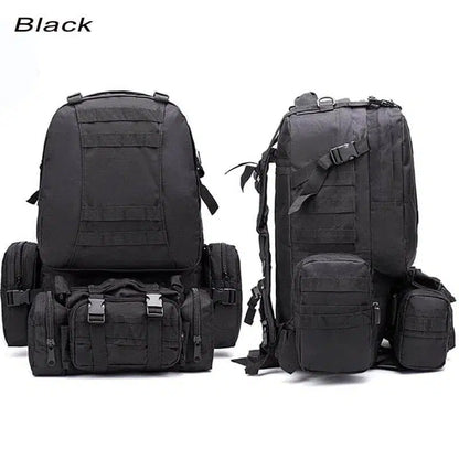 56-75L 3D Outdoor Sport Military Bag Rucksacks Backpack-bag-Biu Blaster-black-Biu Blaster