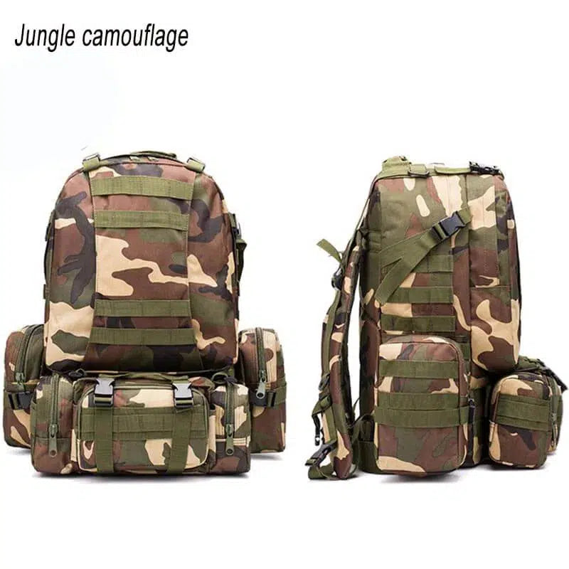 56-75L 3D Outdoor Sport Military Bag Rucksacks Backpack-bag-Biu Blaster-jungle-Biu Blaster