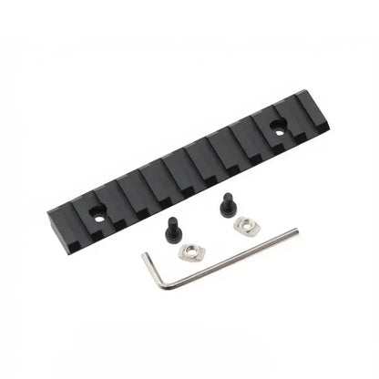 M-Lok Metal Picatinny Rail Section 3/5/7/9/11/13 Slot-m416gelblaster-black-11 slot-m416gelblaster