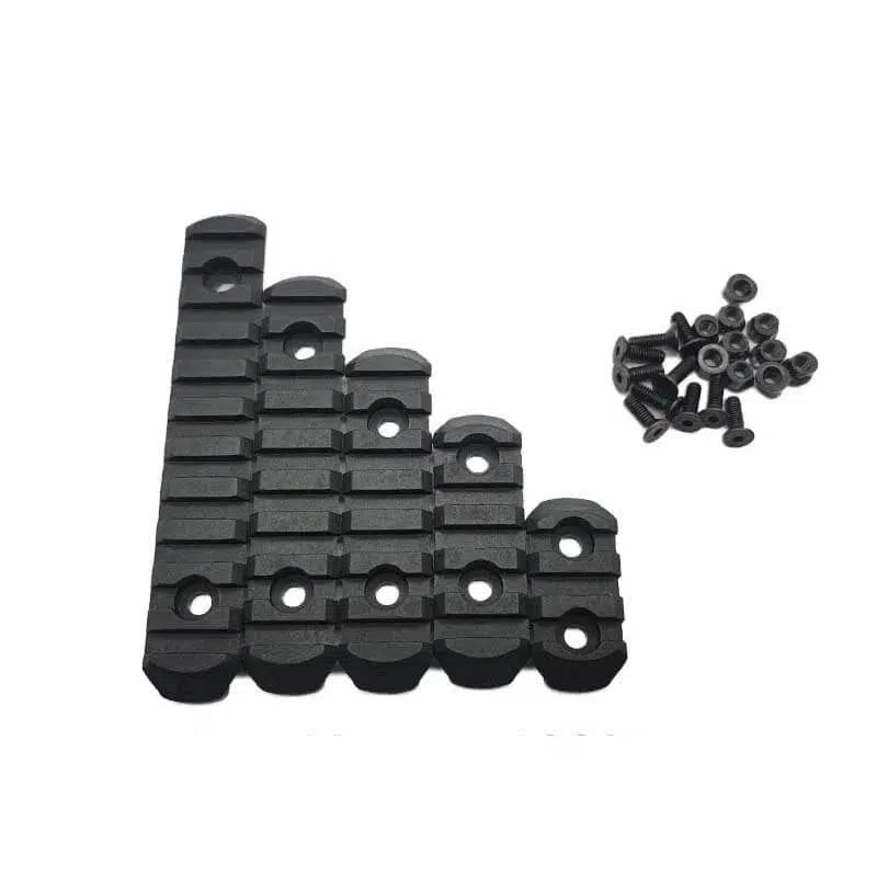 Nylon Rails 5pcs Keymod Picatinny Nylon Rail Section Set – m416gelblaster