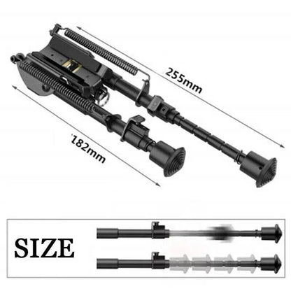20mm Rail Adjustable Metal Rilfe Bipod 6''-9''-m416gelblaster-m416gelblaster
