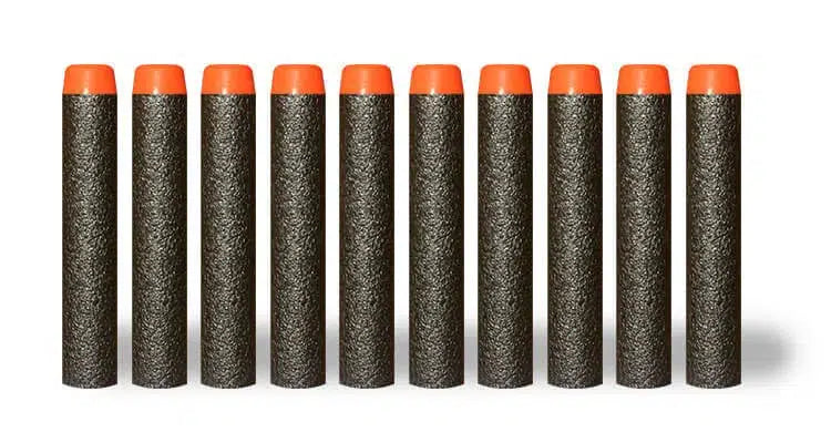 Soft Foam Full Length Dart Refill Bullets 7.2x1.3cm-nerf darts-m416 gel blaster-black-1pack-m416gelblaster