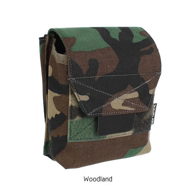 Outdoor Vest Muliti-function Tactical Pouch Hanging Bag SIDE Plate Pack Hunting Accessories-bag-Biu Blaster-Woodland-Uenel