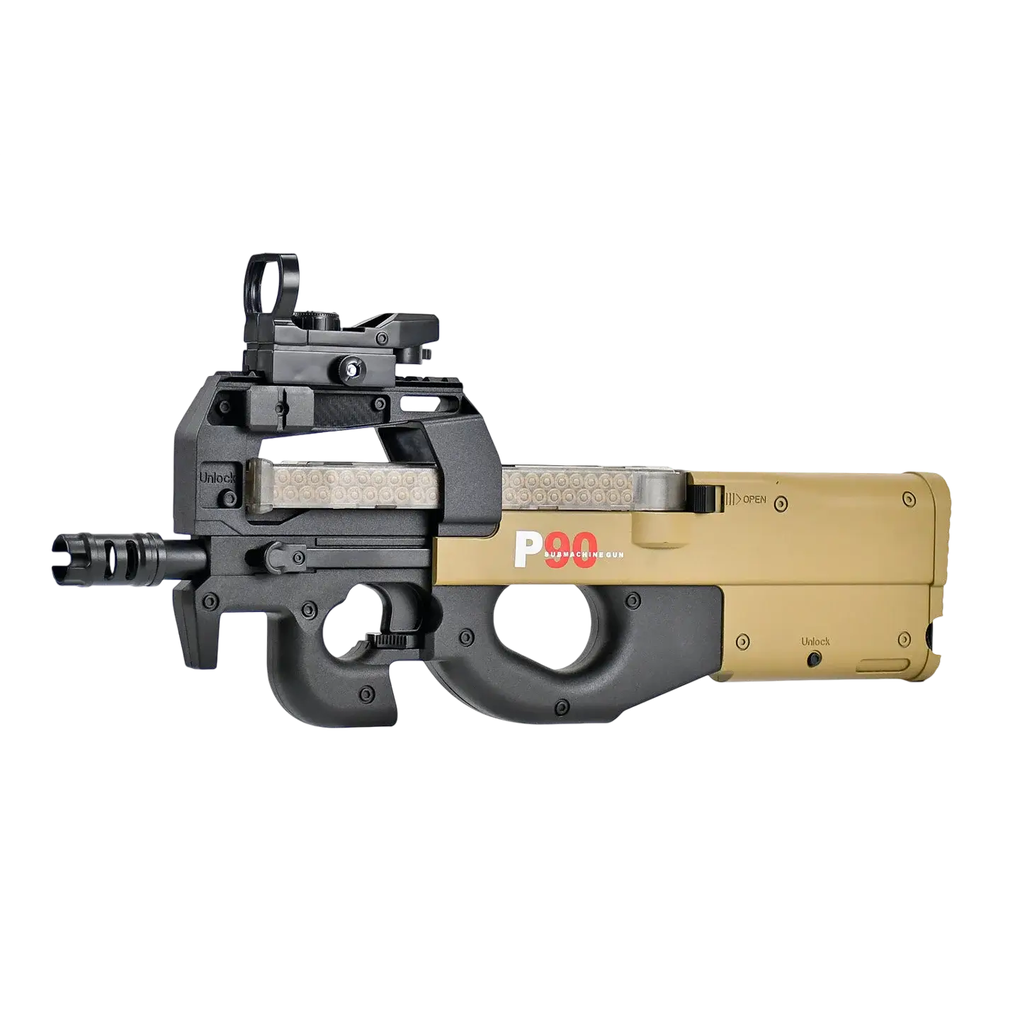 Handi Electric P90 High Speed Blowback Gel Blaster with Tracer