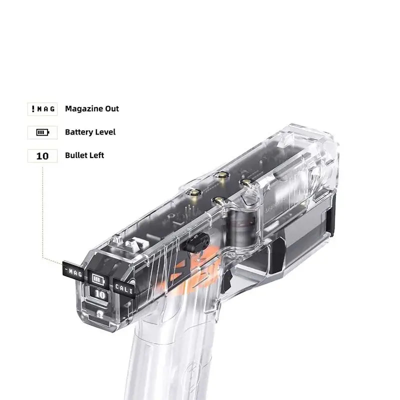 AIT Toy Lightning Flywheel Brushless Electric Foam Dart Blaster-m416gelblaster-m416gelblaster