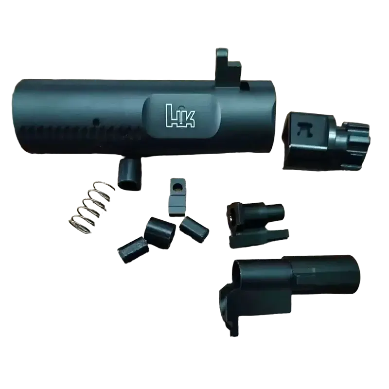 ATM 2.0 Gearbox CNC Bolt Kit Upgrade Parts-m416gelblaster-black kit with HK logo-m416gelblaster