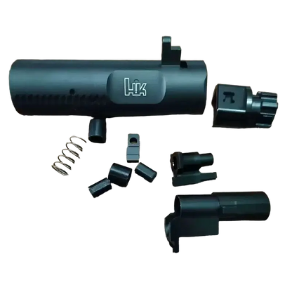 ATM 2.0 Gearbox CNC Bolt Kit Upgrade Parts-m416gelblaster-black kit with HK logo-m416gelblaster
