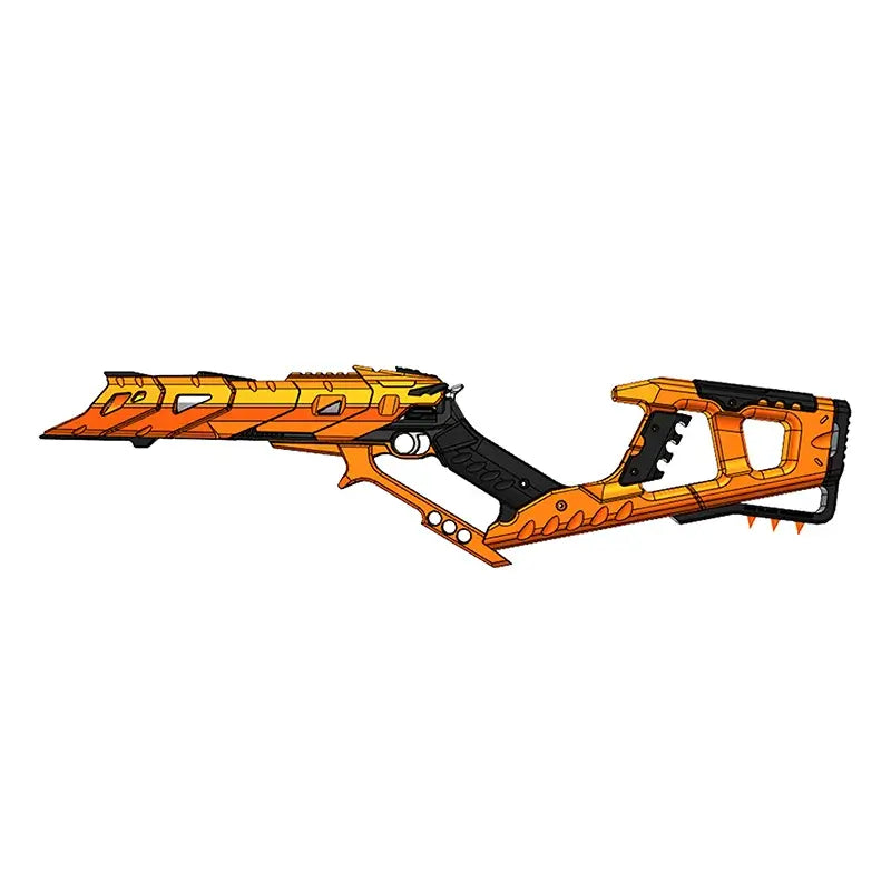 BO30 WoodPecker Blaster 3D Print Parts and Hardware Kit-m416gelblaster-Extra thorns skin B-m416gelblaster
