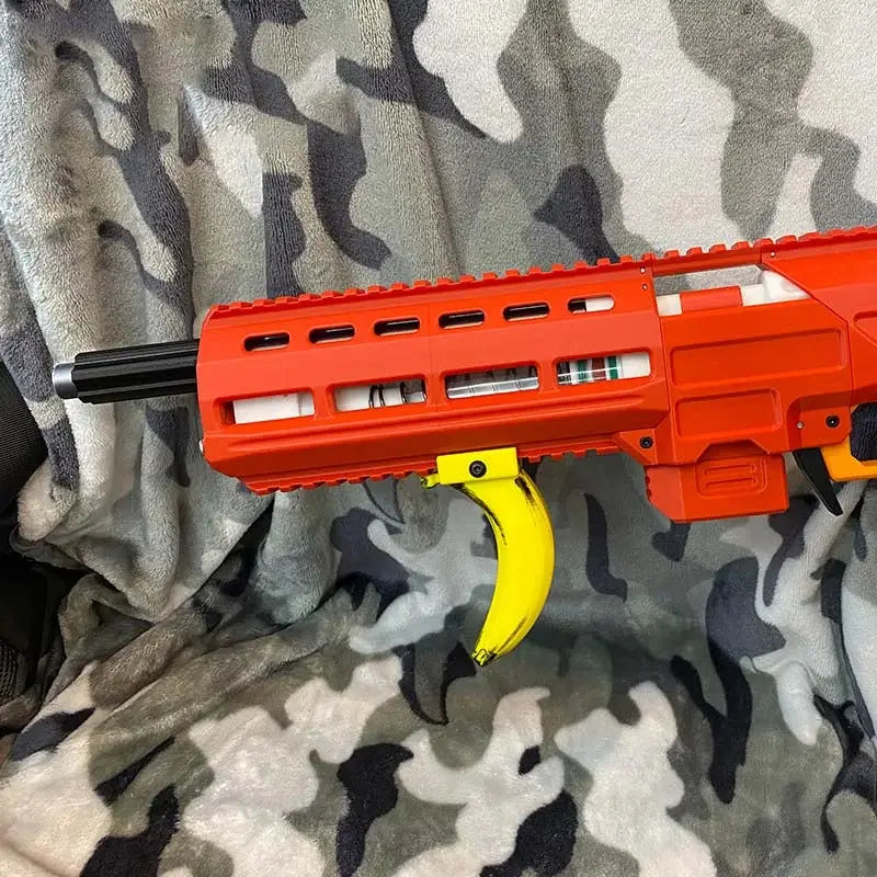 Banana 3D Print Picatinny Mount Front Grip-m416gelblaster-m416gelblaster