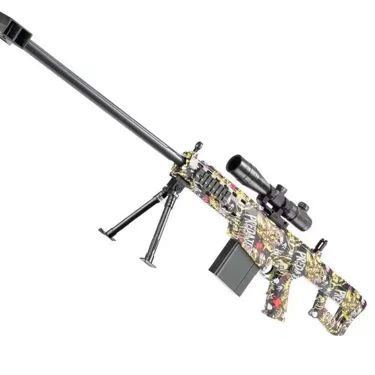 Barrett M82 Graffiti Electric Sniper Rifle Orbeez Gun – m416gelblaster