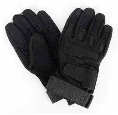 Russian army Black tactical gloves full finger touch screen outdoor protection Hunting Gloves-clothing-Biu Blaster-black-m-Uenel