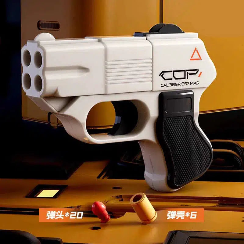 COP 357 Derringer Toy Gun Semi Auto Dart Blaster-m416gelblaster-white-m416gelblaster
