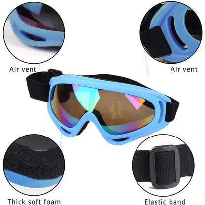 X400 Coloured Frame Hard Sports Safety Goggles-m416gelblaster-m416gelblaster