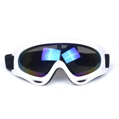 X400 Coloured Frame Hard Sports Safety Goggles-m416gelblaster-white-m416gelblaster