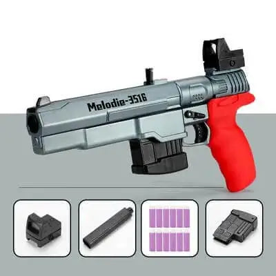 Cyberpunk 2077 Malorian Arms 3516 Nerf Blaster-m416gelblaster-green-m416gelblaster