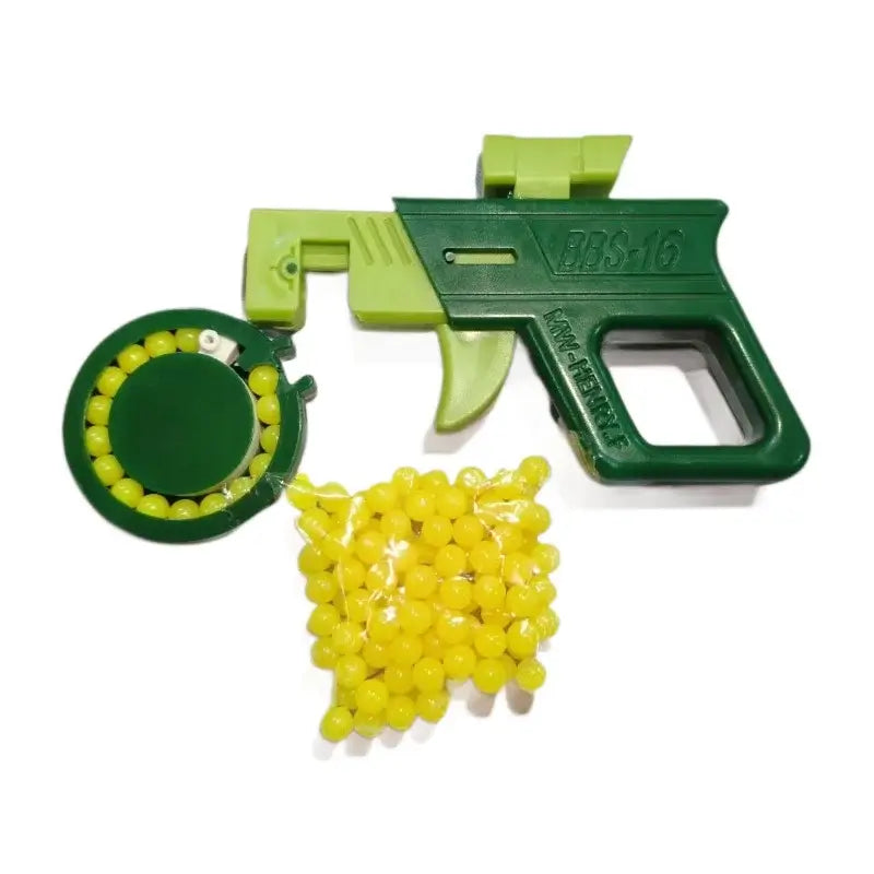 DBS-16 3D Print Semi Auto Mini BB Shooter-m416gelblaster-green-m416gelblaster