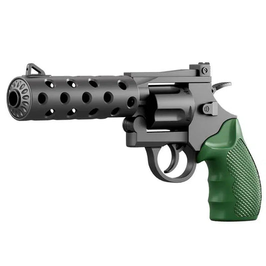 Double Action Honeycomb Semi-Auto Revolver Toy Gun-m416gelblaster-m416gelblaster