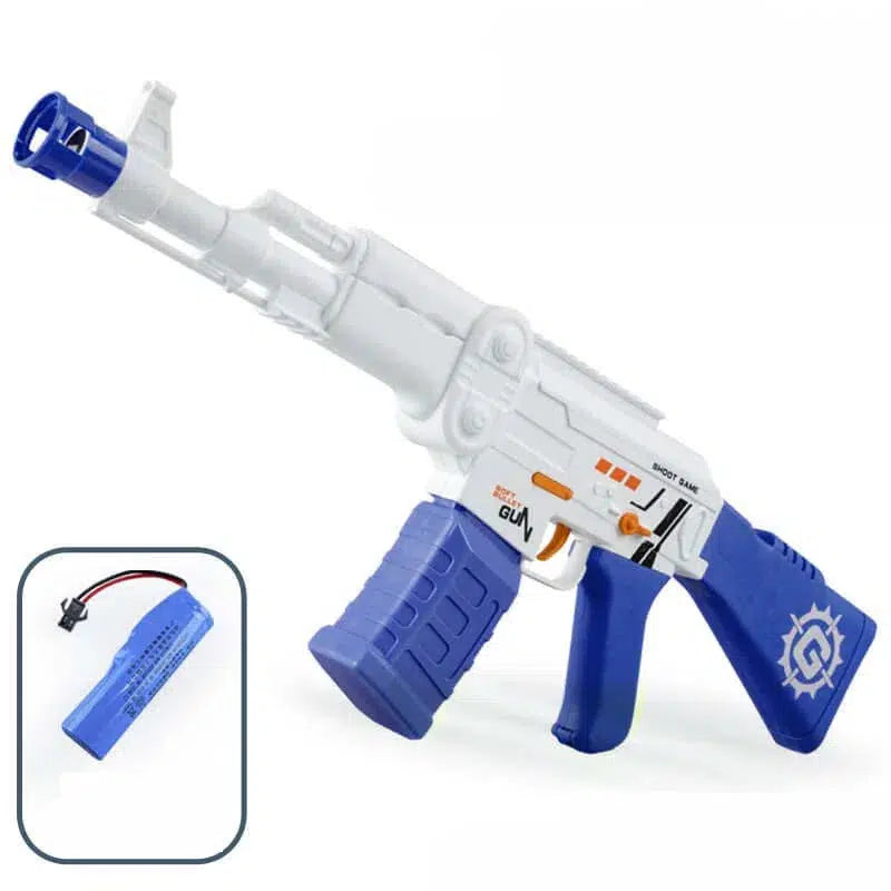 Electric Burst AK Water Blaster Full Auto Splasher Toy Gun-m416gelblaster-blue-m416gelblaster