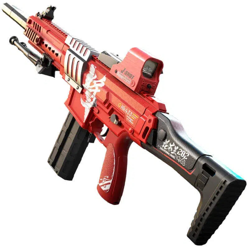 Electric SCAR L Foam Disc Gun Rifle Toy Blaster – m416gelblaster