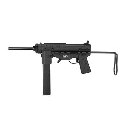 Handi Electric WW2 M3 Grease Gun Gel Blaster-m416gelblaster-black-m416gelblaster