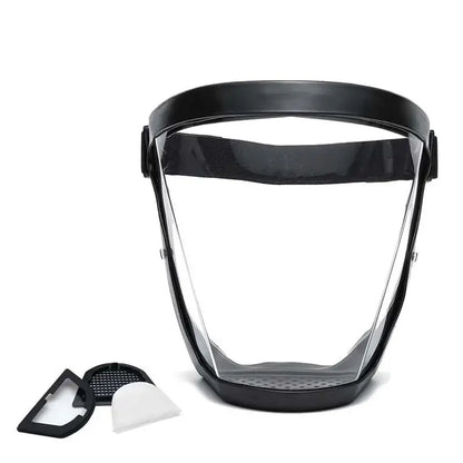 Full Face Shield Mask with Filter – Gel Blaster & Nerf Protection-Protective Gear-m416gelblaster-black-m416gelblaster
