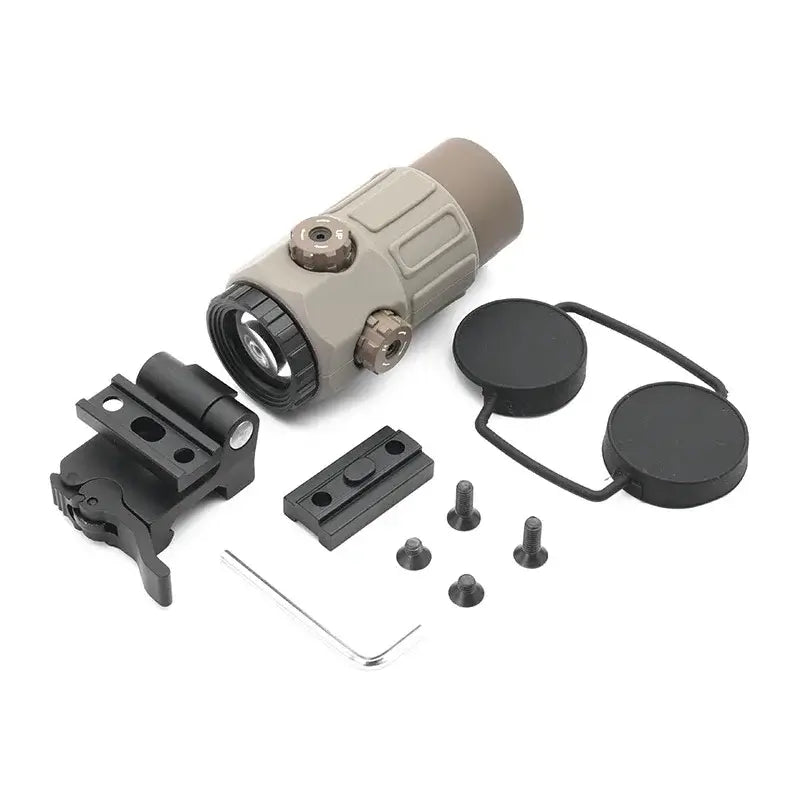 G45 5X Magnifier Sight with Switch to Side QD Mount-m416gelblaster-tan-m416gelblaster