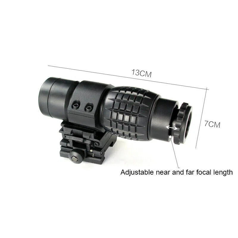 3x Magnifier Adjustable Flip Up Scope-m416gelblaster-m416gelblaster