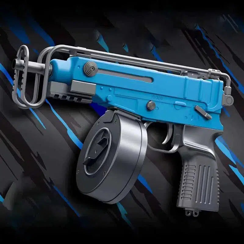 Gel Fight VZ.61 Scorpion Gel Blaster Orbeez Gun-m416gelblaster-blue-m416gelblaster