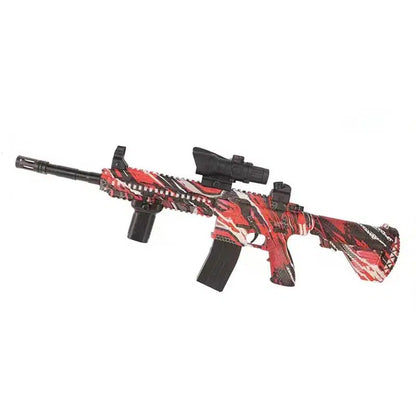 HK416d Graffiti Splatter Ball Orbeez Blaster Toy-m416gelblaster-red black-m416gelblaster