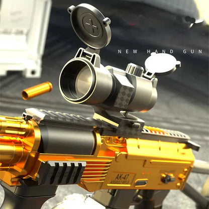 Handi AK74u Electric Auto Cartridge Shell Ejecting Nerf Blaster