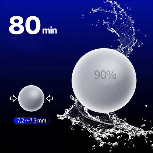 Bolas de gel absorbente de agua 50,000 piezas - Perlas de agua Orbeez de 8  mm