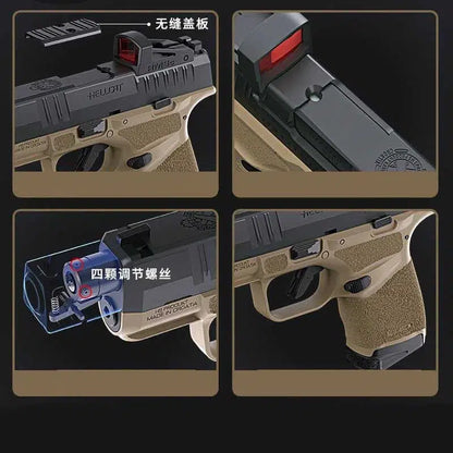Hellcat Micro Compact Laser Tag Gun with Cartridge Shell Ejection ...