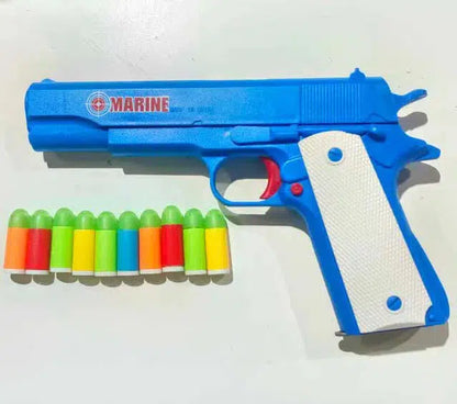 JiaYi 1911 EVA Dart Kids Toy Gun 1:1 Scale-foam blaster-m416 gel blaster-blue-m416gelblaster