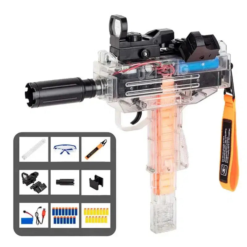 Full Auto Electric UZI SMG Foam Dart Blaster – m416gelblaster