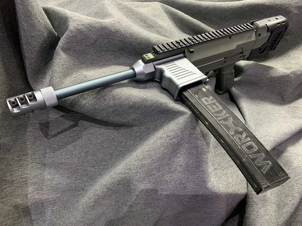 Modified Inverted Scales 2.0 Full Auto Nerf AEG Rifle Blaster ...