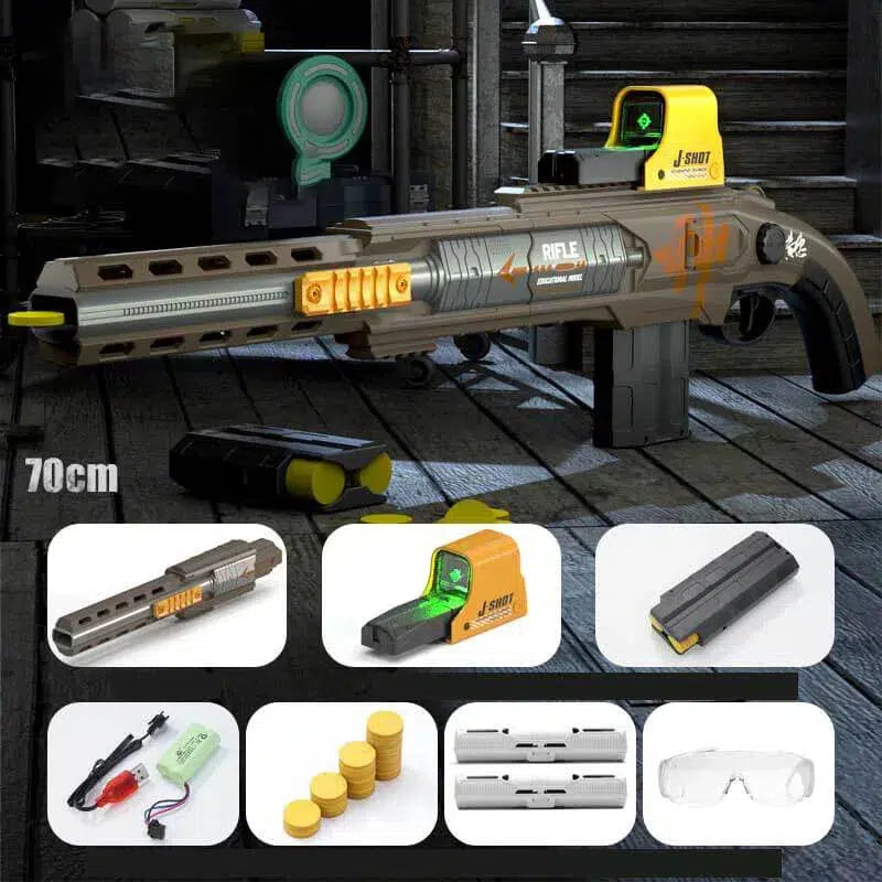 JF Shotgun Electric Automatic Foam Disc Gun – m416gelblaster