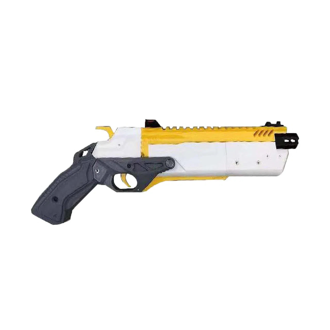 The Awaken (JingZhe) 3D Printed Break Action Blaster V2.7-m416gelblaster-white yellow black (non shell ejecting)-m416gelblaster