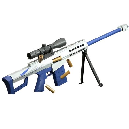 LuoChen Manual Shell Eject Mag-Fed Barrett Foam Dart Gun