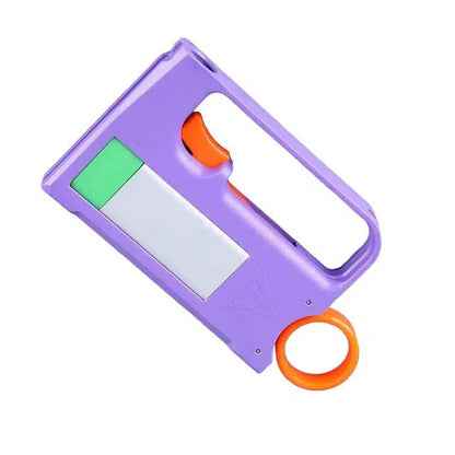 Little Hamster Pocket-Sized Manual Nerf Blaster-m416gelblaster-purple-m416gelblaster