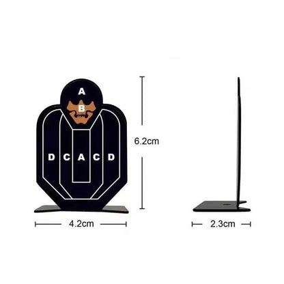 Iron Target Little Iron Man Metal Targets 3pcs – m416gelblaster