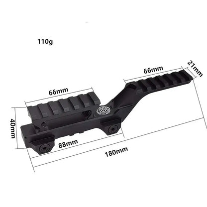 Low Profile GBRS Hydra Mount Tactical Double Rail Riser – m416gelblaster