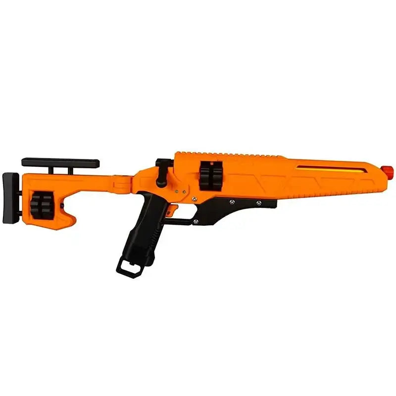 LunJiao Bolt Action Cylinder-Fed Foam Dart Blaster-m416gelblaster-orange-m416gelblaster