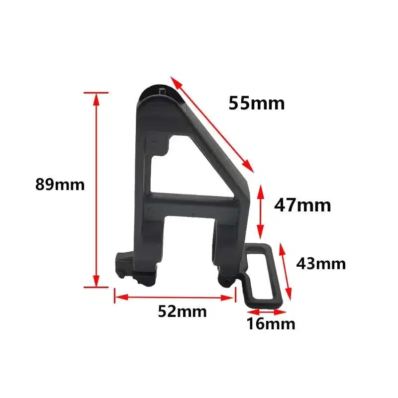 Triangular Sigts M16 M4 Metal Triangular Iron Sight – m416gelblaster