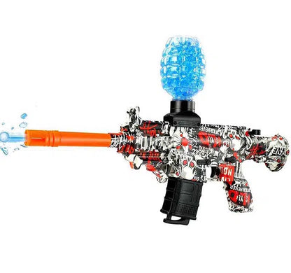 Mini M416 Splatter Ball Blaster Electric Orbeez Gun-m416gelblaster-graffiti-m416gelblaster