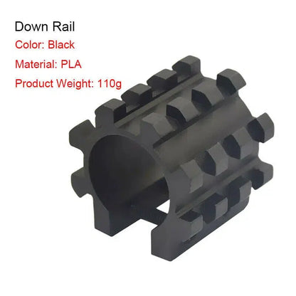 Hanke M97 3D Print Upgrades-m416gelblaster-rail-m416gelblaster