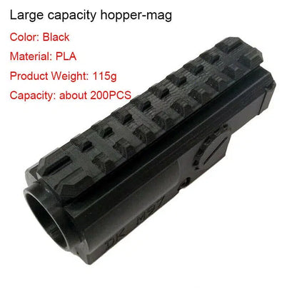 Hanke M97 3D Print Upgrades-m416gelblaster-hopper mag-m416gelblaster