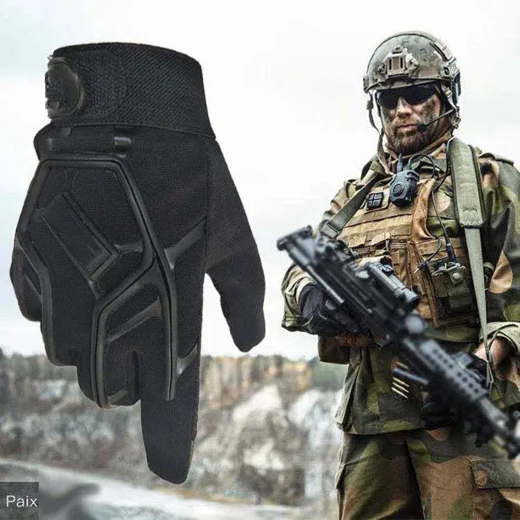 Breathable Anti-slip Military Full Finger Tactical Gloves-clothing-Biu Blaster-Biu Blaster
