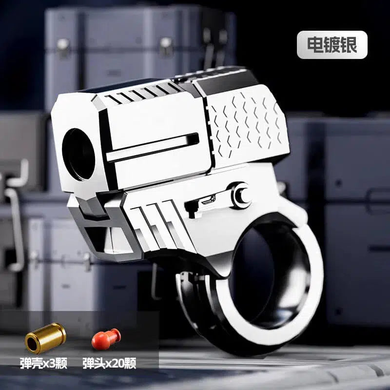 Mini Ringer Small One Click Eject Mini Ring Pistol Metal Toy Gun – m416gelblaster