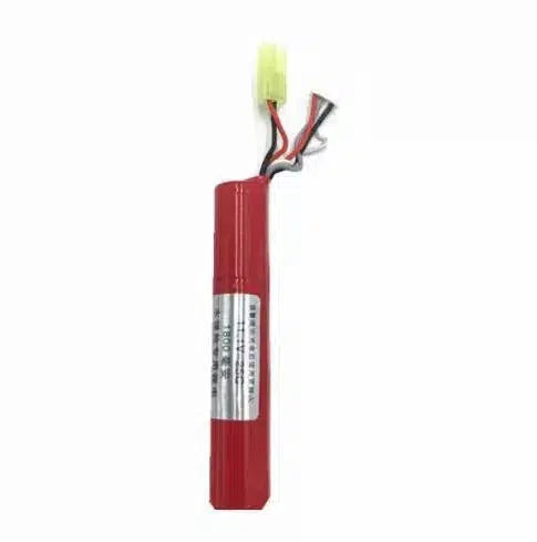 Mini Tamiya Plug Li-ion Battery 25c 7.4/11.1v 1800mah-m416gelblaster-11.1v red-m416gelblaster