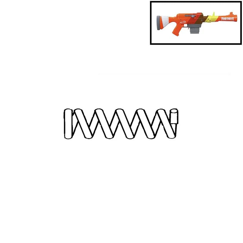 NERF Fortnite HR Dart Blaster Spring Upgrade Mod